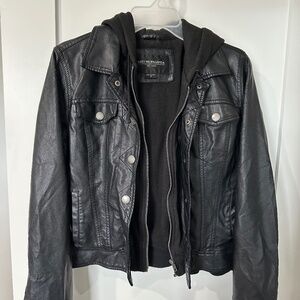 Obey leather jacket